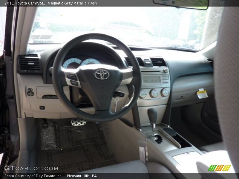 Magnetic Gray Metallic / Ash 2011 Toyota Camry SE