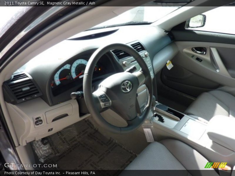 Magnetic Gray Metallic / Ash 2011 Toyota Camry SE
