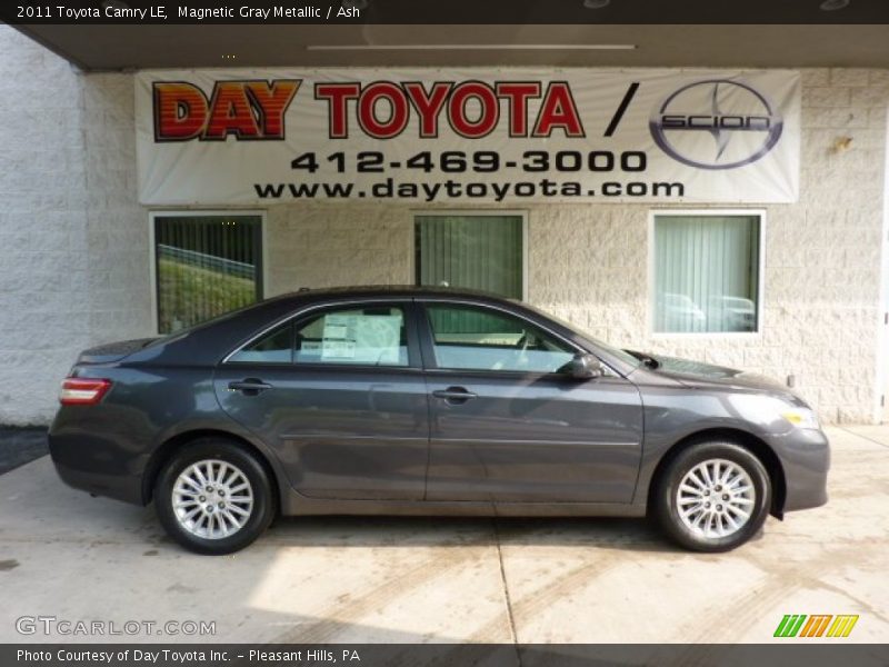 Magnetic Gray Metallic / Ash 2011 Toyota Camry LE