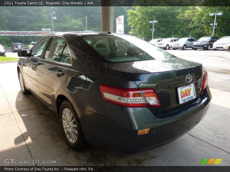 Magnetic Gray Metallic / Ash 2011 Toyota Camry LE