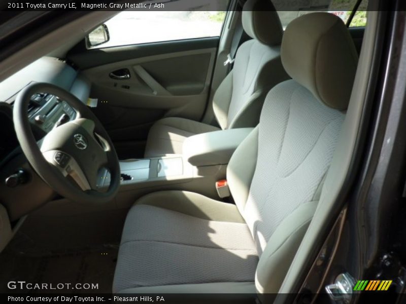 Magnetic Gray Metallic / Ash 2011 Toyota Camry LE