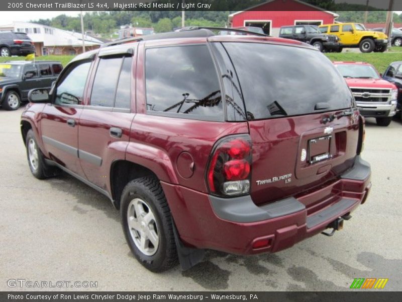 Majestic Red Metallic / Light Gray 2005 Chevrolet TrailBlazer LS 4x4