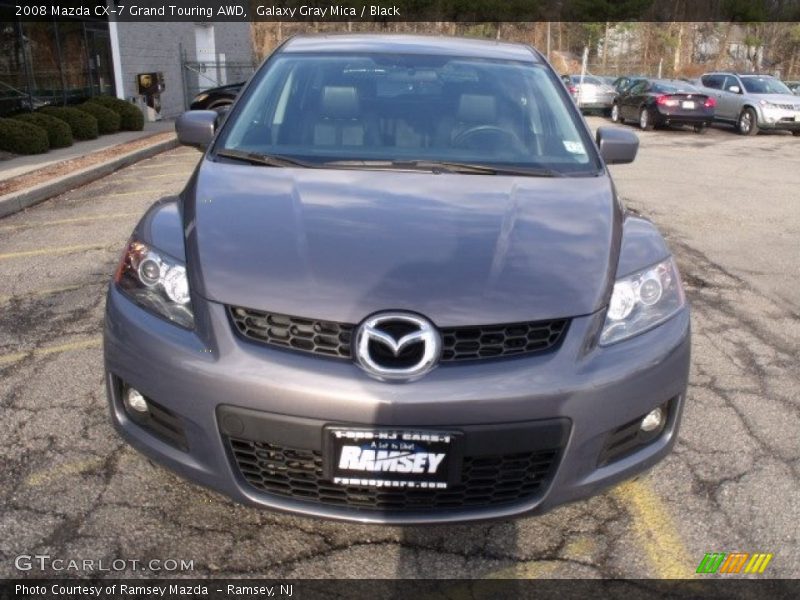 Galaxy Gray Mica / Black 2008 Mazda CX-7 Grand Touring AWD