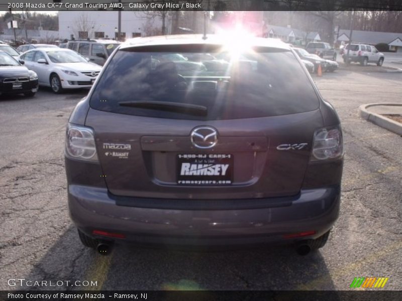 Galaxy Gray Mica / Black 2008 Mazda CX-7 Grand Touring AWD