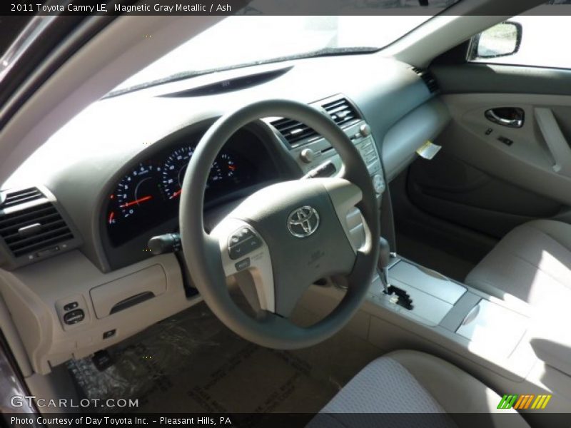 Magnetic Gray Metallic / Ash 2011 Toyota Camry LE