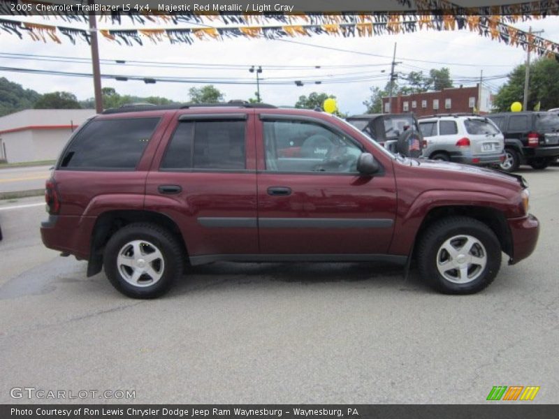 Majestic Red Metallic / Light Gray 2005 Chevrolet TrailBlazer LS 4x4