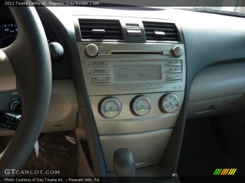 Magnetic Gray Metallic / Ash 2011 Toyota Camry LE
