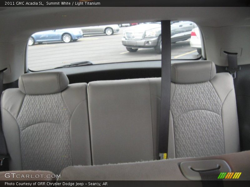 Summit White / Light Titanium 2011 GMC Acadia SL