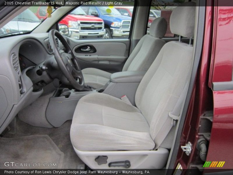 Majestic Red Metallic / Light Gray 2005 Chevrolet TrailBlazer LS 4x4