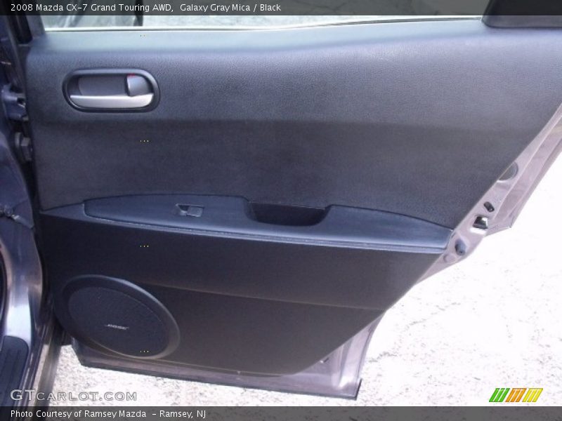 Galaxy Gray Mica / Black 2008 Mazda CX-7 Grand Touring AWD