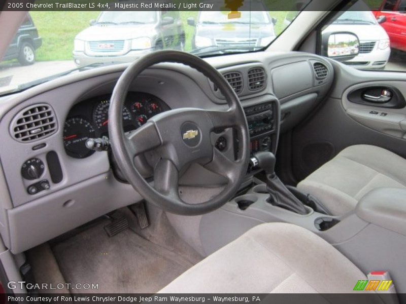 Majestic Red Metallic / Light Gray 2005 Chevrolet TrailBlazer LS 4x4