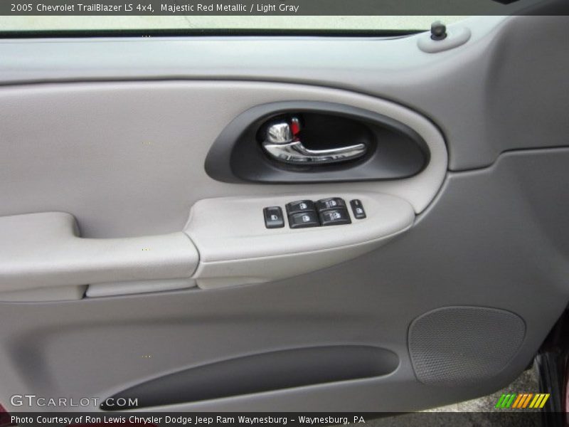 Majestic Red Metallic / Light Gray 2005 Chevrolet TrailBlazer LS 4x4