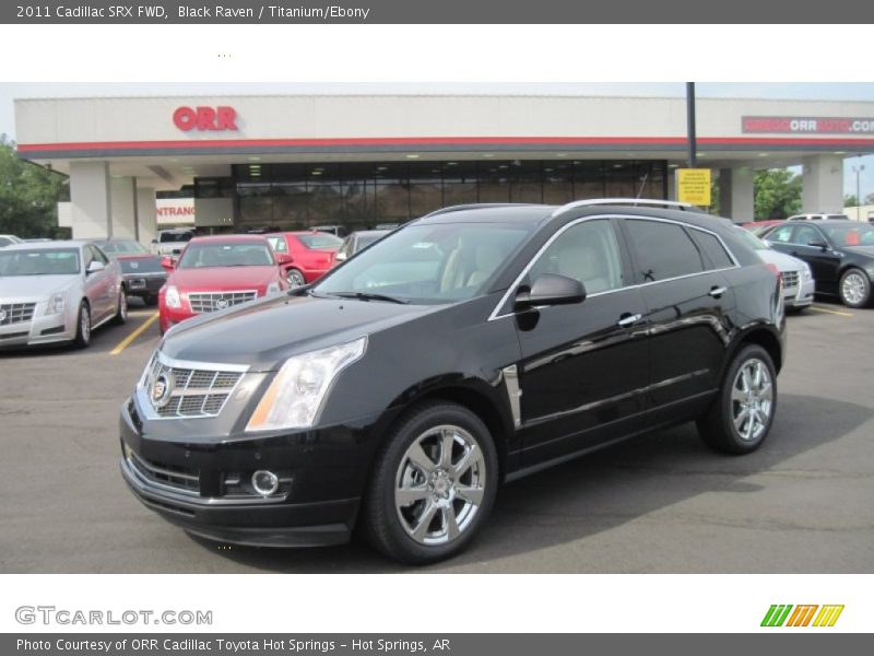 Black Raven / Titanium/Ebony 2011 Cadillac SRX FWD