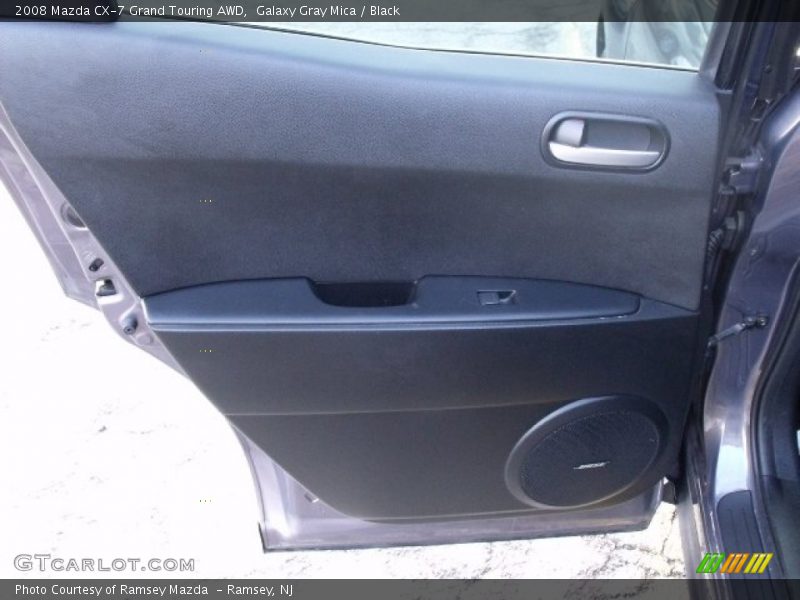 Galaxy Gray Mica / Black 2008 Mazda CX-7 Grand Touring AWD