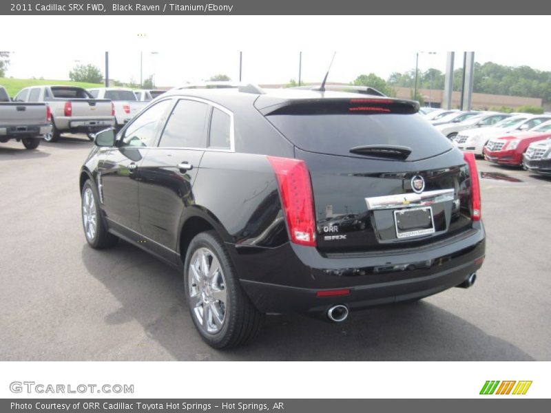 Black Raven / Titanium/Ebony 2011 Cadillac SRX FWD