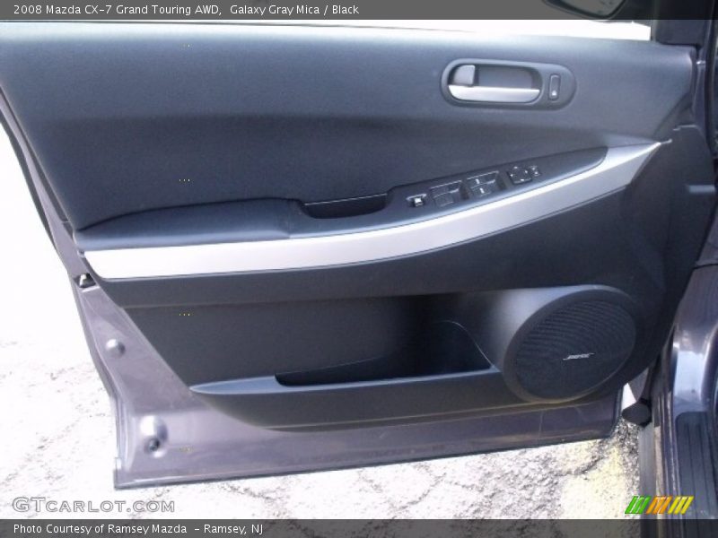Galaxy Gray Mica / Black 2008 Mazda CX-7 Grand Touring AWD
