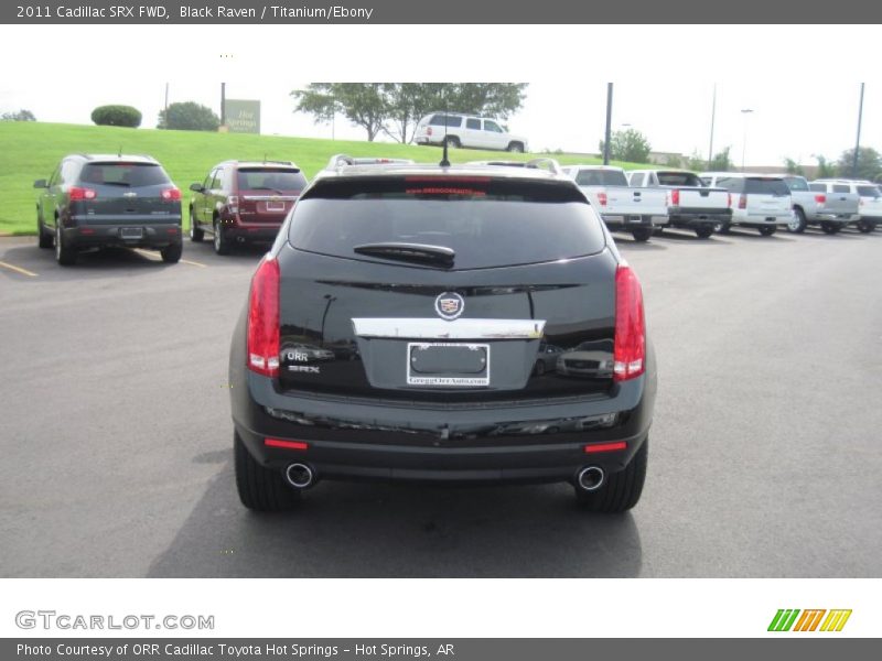 Black Raven / Titanium/Ebony 2011 Cadillac SRX FWD