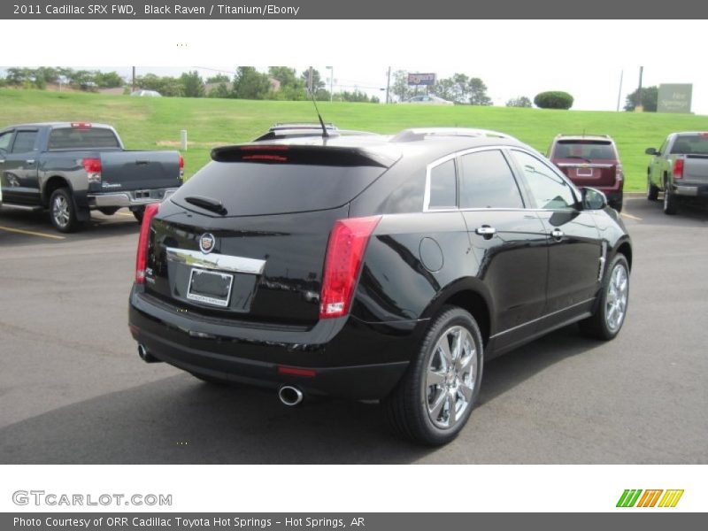 Black Raven / Titanium/Ebony 2011 Cadillac SRX FWD