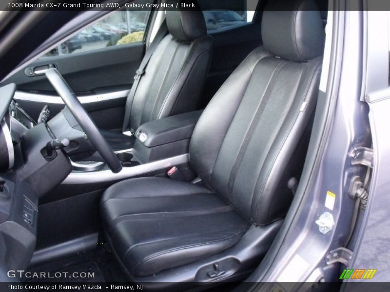 Galaxy Gray Mica / Black 2008 Mazda CX-7 Grand Touring AWD