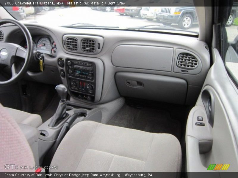 Majestic Red Metallic / Light Gray 2005 Chevrolet TrailBlazer LS 4x4