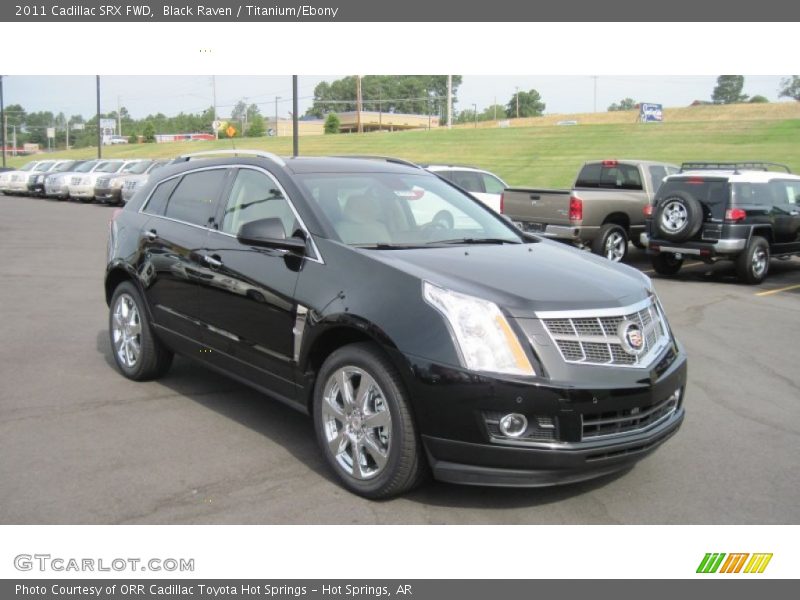 Black Raven / Titanium/Ebony 2011 Cadillac SRX FWD