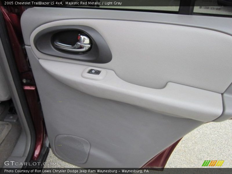 Majestic Red Metallic / Light Gray 2005 Chevrolet TrailBlazer LS 4x4