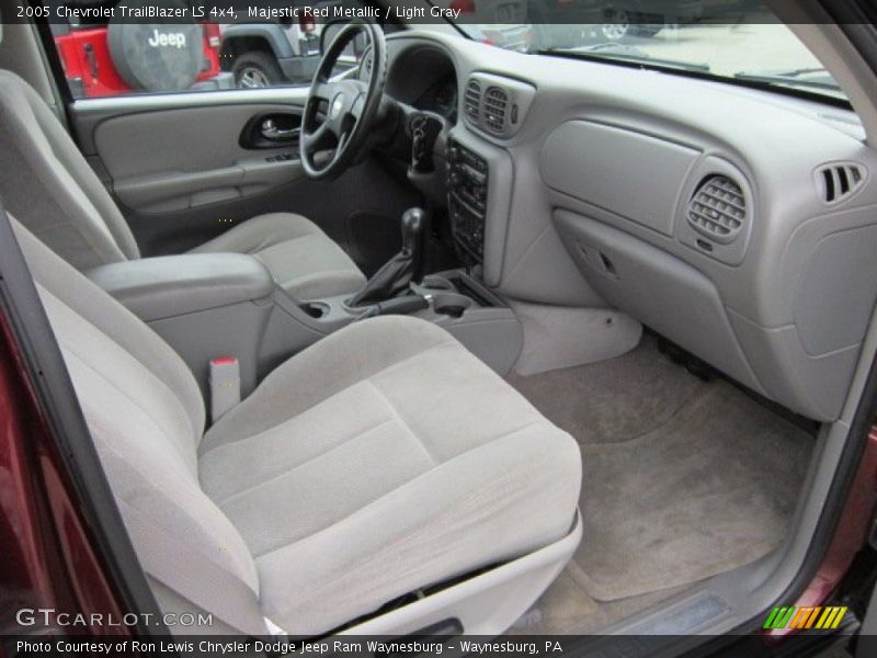 Majestic Red Metallic / Light Gray 2005 Chevrolet TrailBlazer LS 4x4