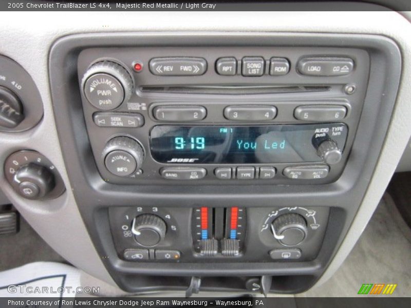 Majestic Red Metallic / Light Gray 2005 Chevrolet TrailBlazer LS 4x4
