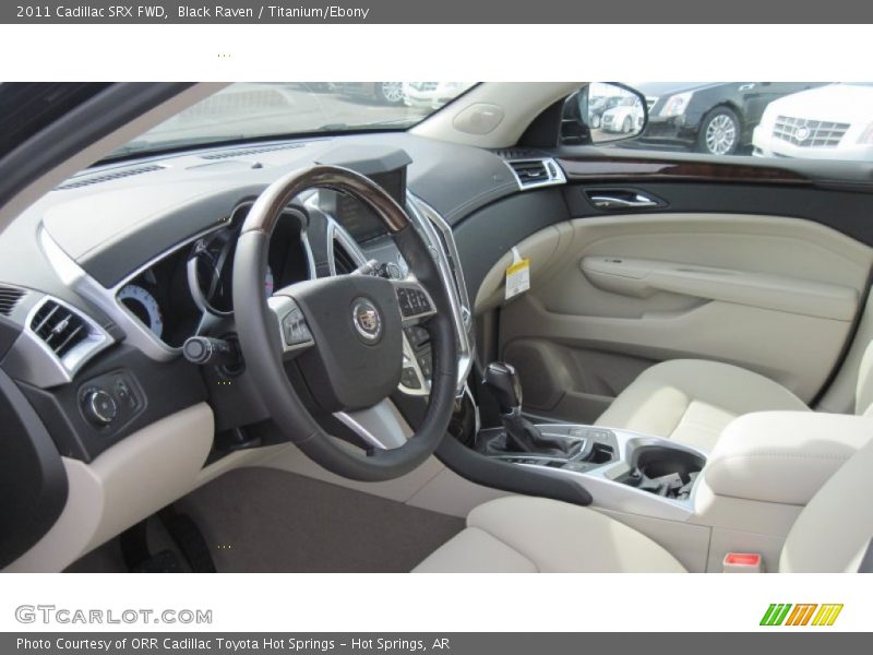 Black Raven / Titanium/Ebony 2011 Cadillac SRX FWD