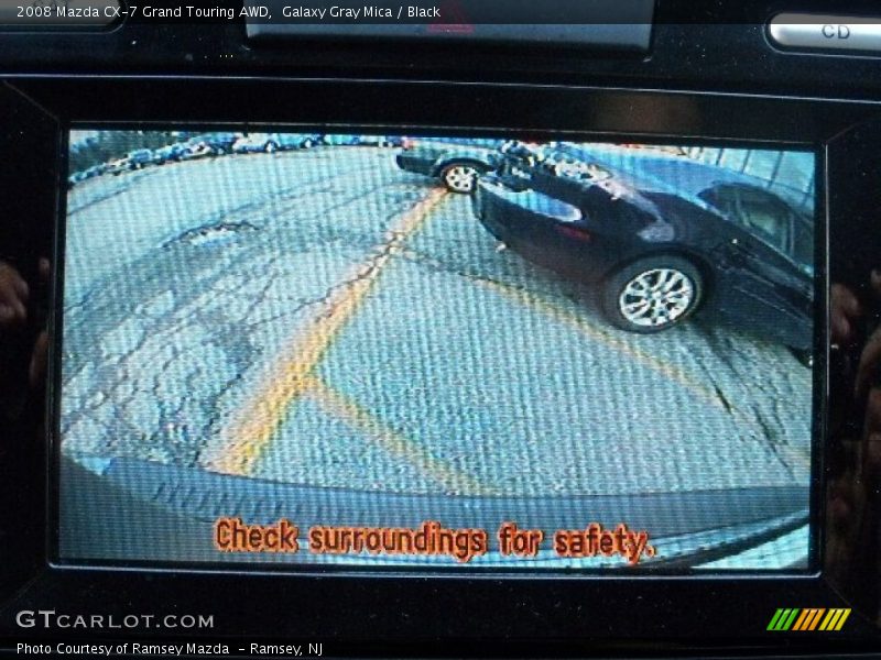 Galaxy Gray Mica / Black 2008 Mazda CX-7 Grand Touring AWD