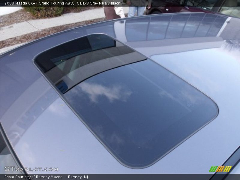 Galaxy Gray Mica / Black 2008 Mazda CX-7 Grand Touring AWD
