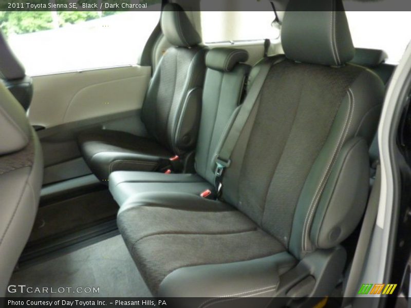 Black / Dark Charcoal 2011 Toyota Sienna SE