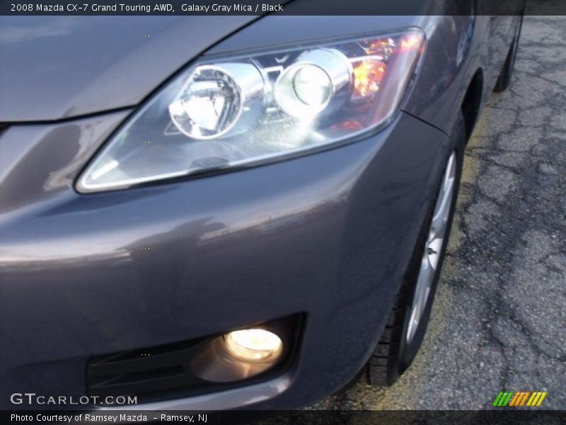 Galaxy Gray Mica / Black 2008 Mazda CX-7 Grand Touring AWD