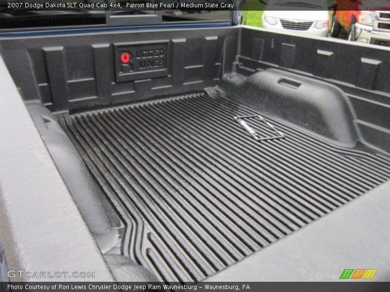 Patriot Blue Pearl / Medium Slate Gray 2007 Dodge Dakota SLT Quad Cab 4x4