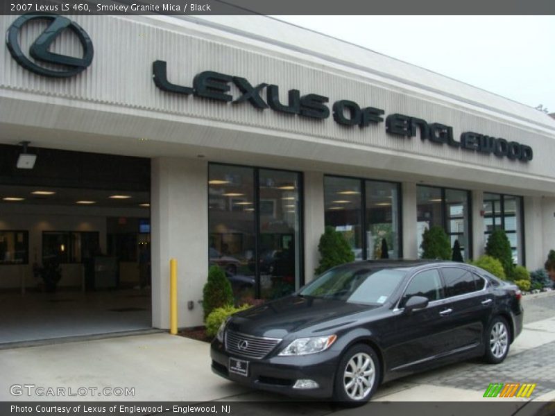 Smokey Granite Mica / Black 2007 Lexus LS 460