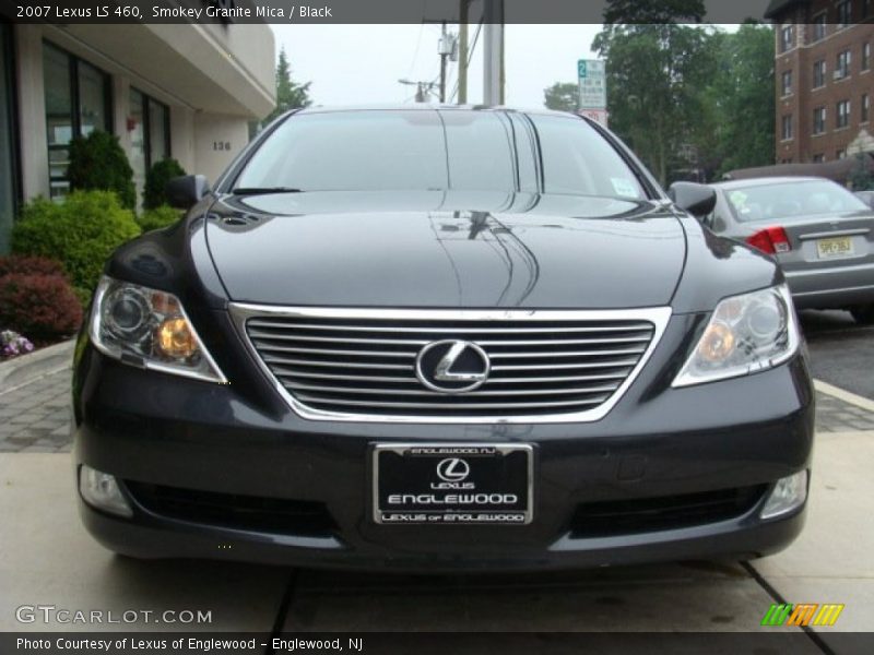 Smokey Granite Mica / Black 2007 Lexus LS 460