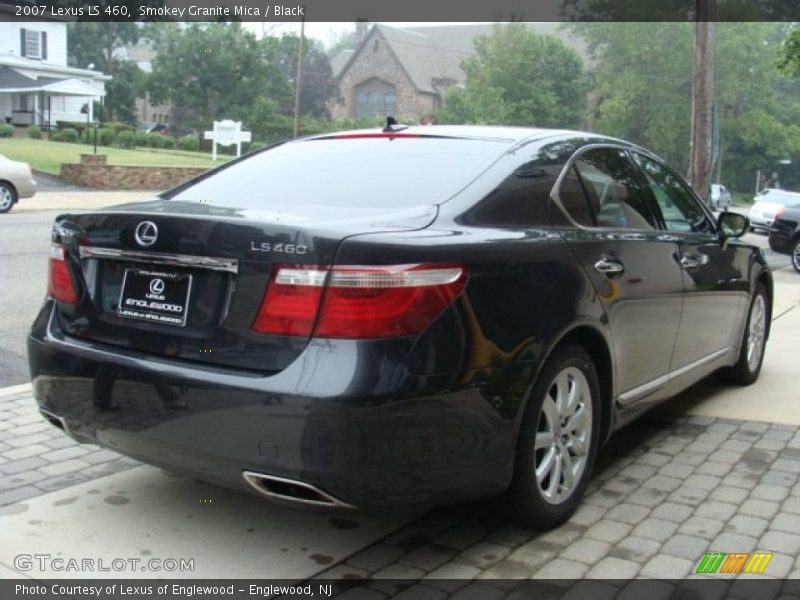 Smokey Granite Mica / Black 2007 Lexus LS 460