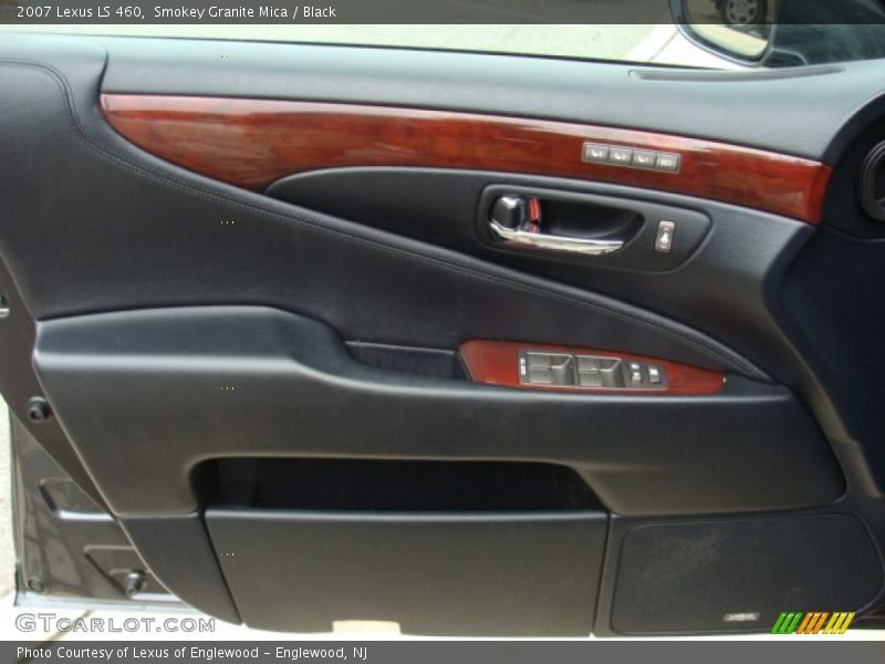 Smokey Granite Mica / Black 2007 Lexus LS 460