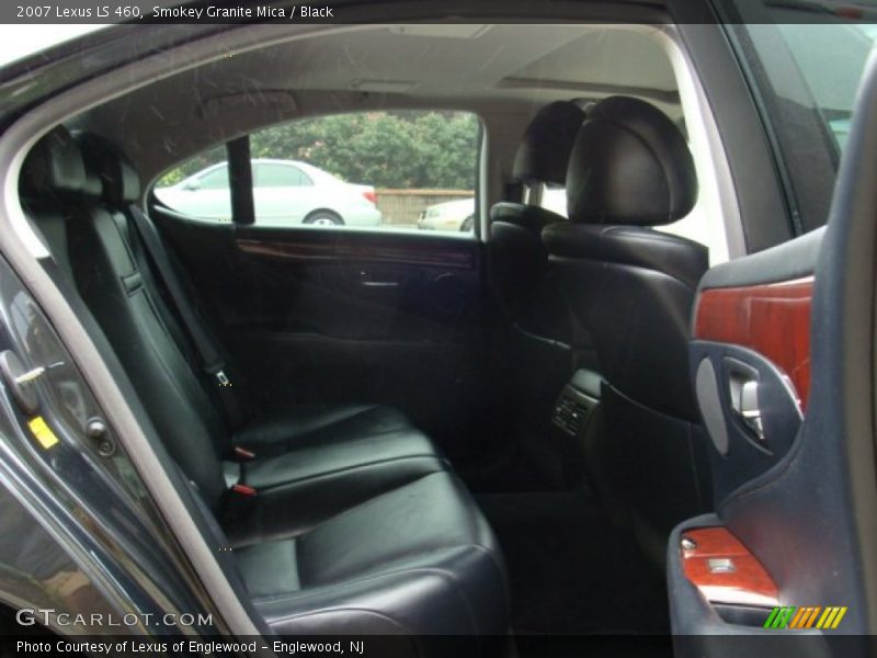 Smokey Granite Mica / Black 2007 Lexus LS 460