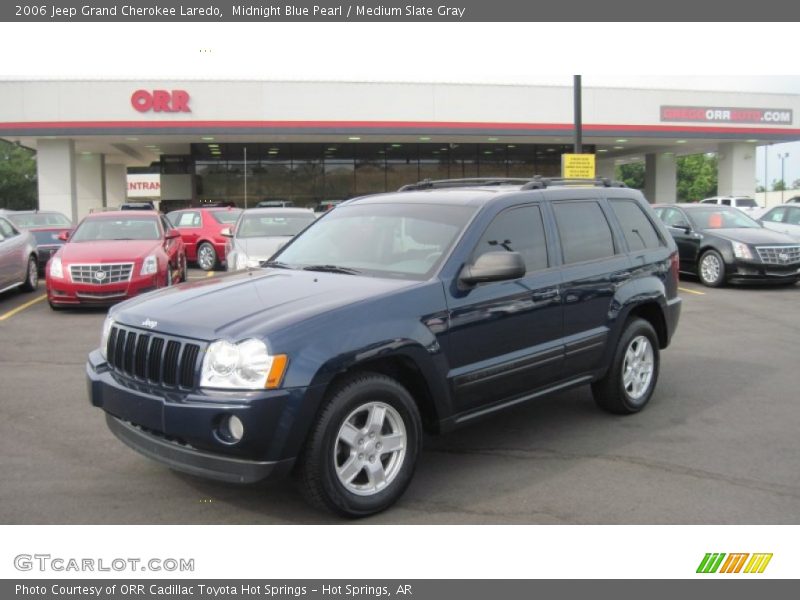 Midnight Blue Pearl / Medium Slate Gray 2006 Jeep Grand Cherokee Laredo