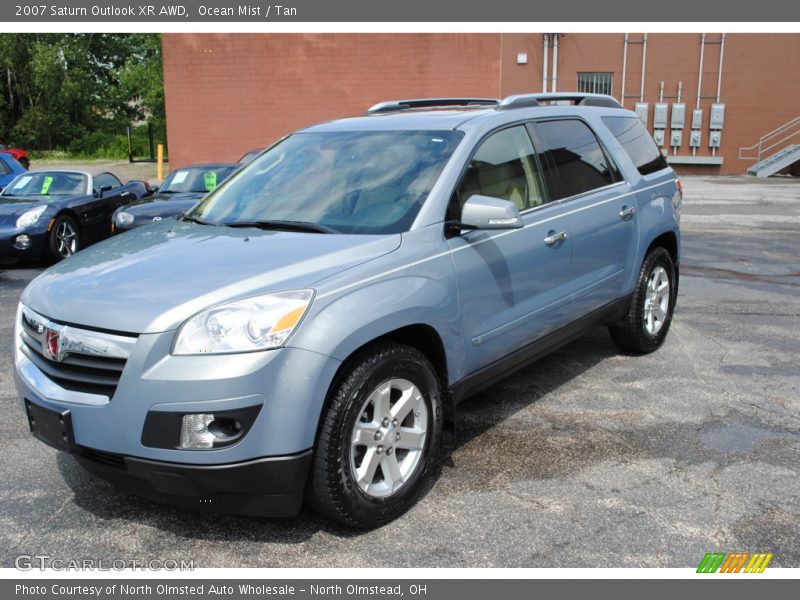 Ocean Mist / Tan 2007 Saturn Outlook XR AWD