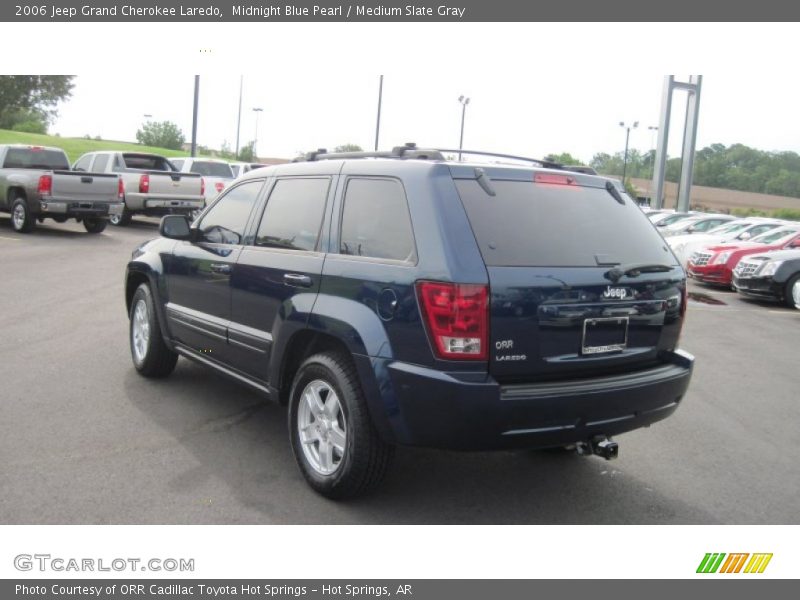Midnight Blue Pearl / Medium Slate Gray 2006 Jeep Grand Cherokee Laredo