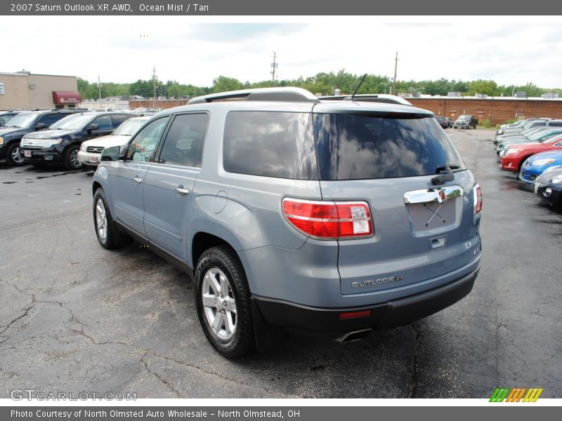 Ocean Mist / Tan 2007 Saturn Outlook XR AWD