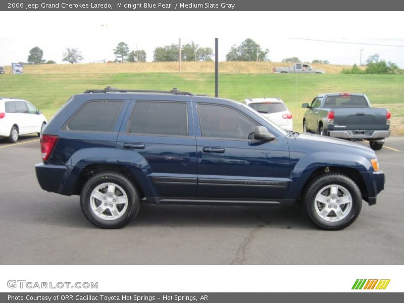 Midnight Blue Pearl / Medium Slate Gray 2006 Jeep Grand Cherokee Laredo