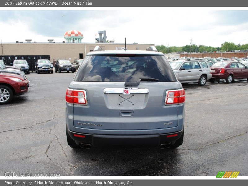 Ocean Mist / Tan 2007 Saturn Outlook XR AWD