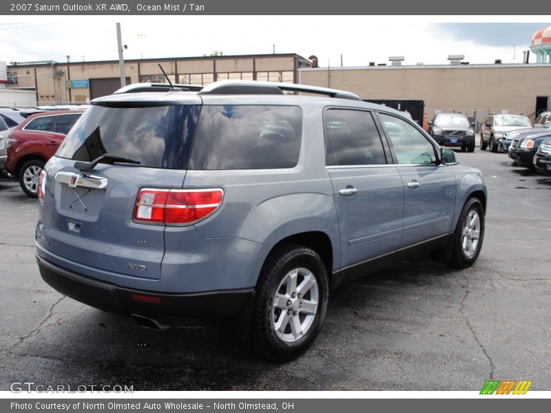 Ocean Mist / Tan 2007 Saturn Outlook XR AWD