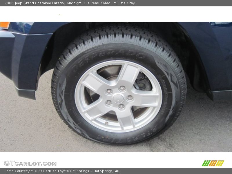 Midnight Blue Pearl / Medium Slate Gray 2006 Jeep Grand Cherokee Laredo
