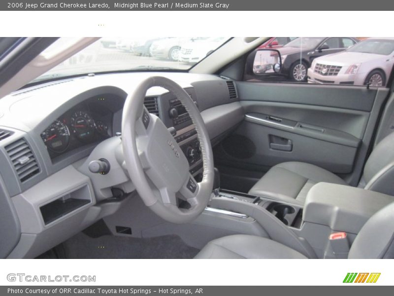 Midnight Blue Pearl / Medium Slate Gray 2006 Jeep Grand Cherokee Laredo