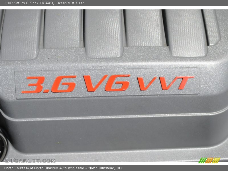 Ocean Mist / Tan 2007 Saturn Outlook XR AWD