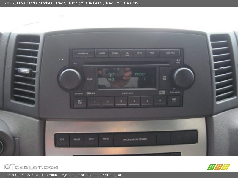 Midnight Blue Pearl / Medium Slate Gray 2006 Jeep Grand Cherokee Laredo